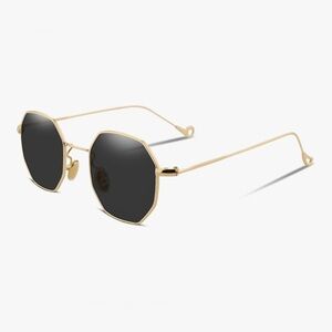 FEISEDY Hipster Small Polygon Women Sunglasses